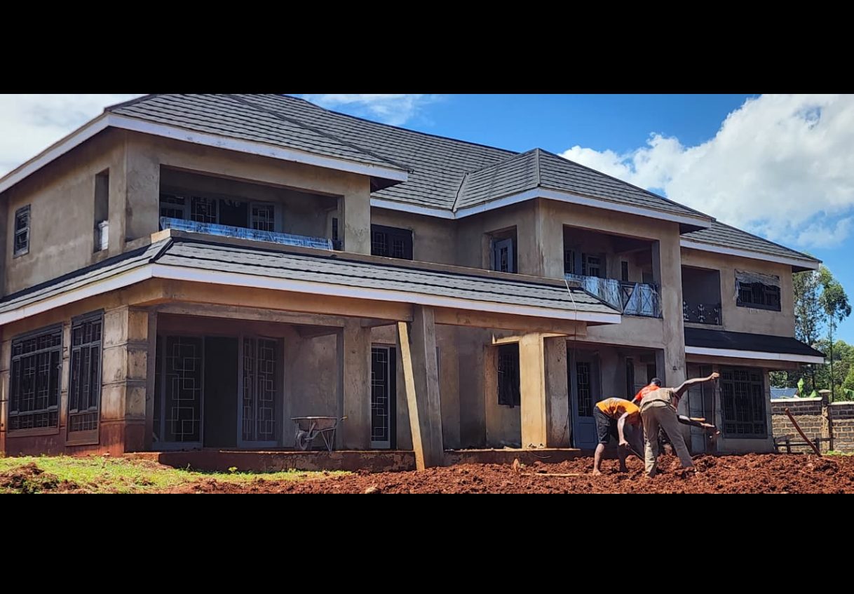 Residential home under construction, Kiambu Road, by Schiematic Engineers